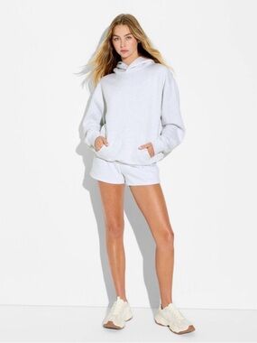 Women's Hooded Oversized Pullover
Sweatshirt - Wild Fable™ Heather Gray M or L